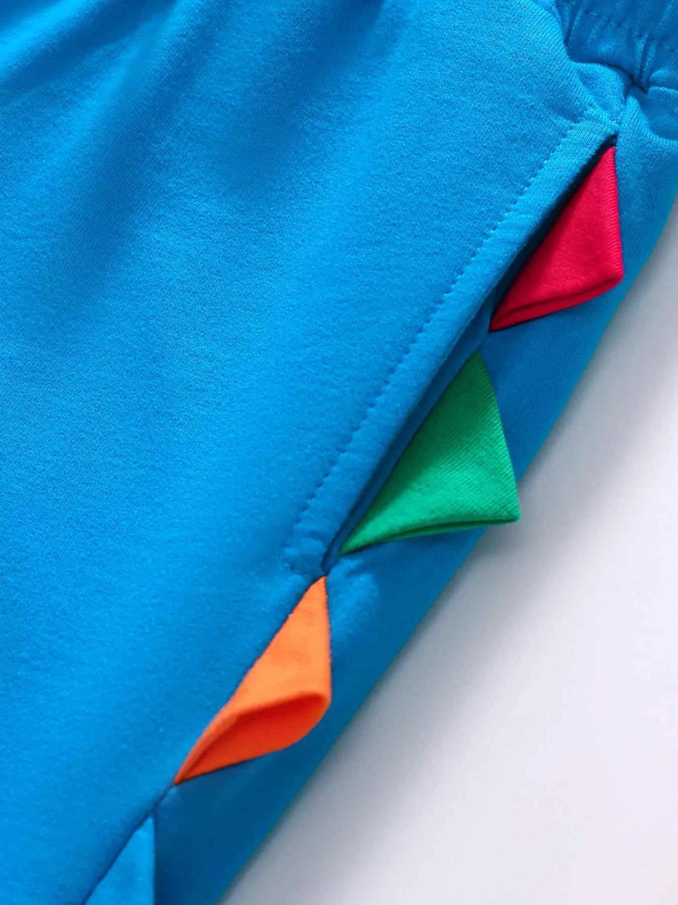 Children's Dinosaur Trimmed Shorts