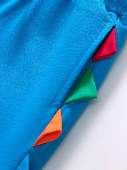 Children's Dinosaur Trimmed Shorts