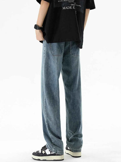 Men's Plus Size Loose Fit Jeans