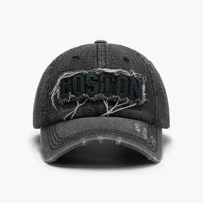 Letter Adjustable Cotton Baseball Cap