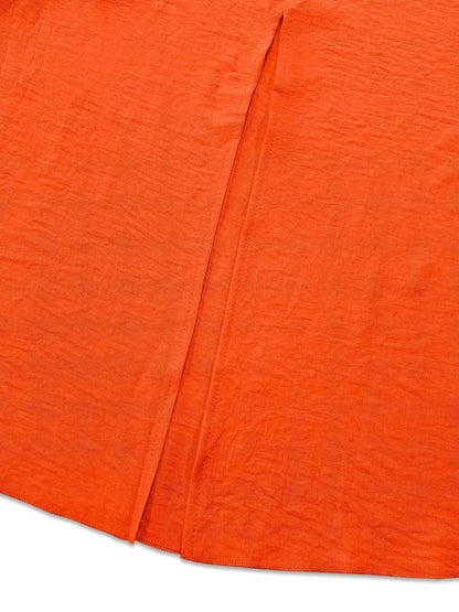 Plus Size Surplice Flutter Sleeve Dress