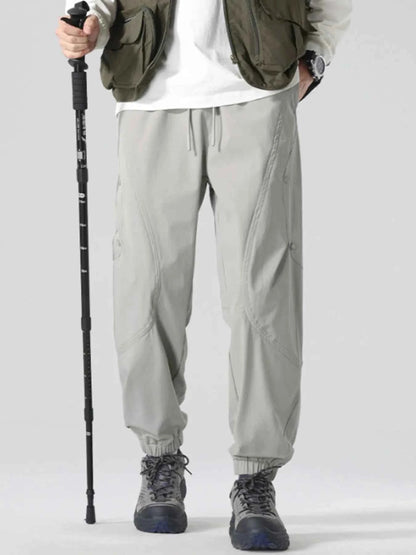 Men's Plus Size Casual Drawstring Joggers