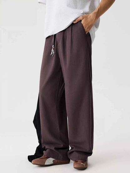 Men's Relaxed Fit Pants with Pockets