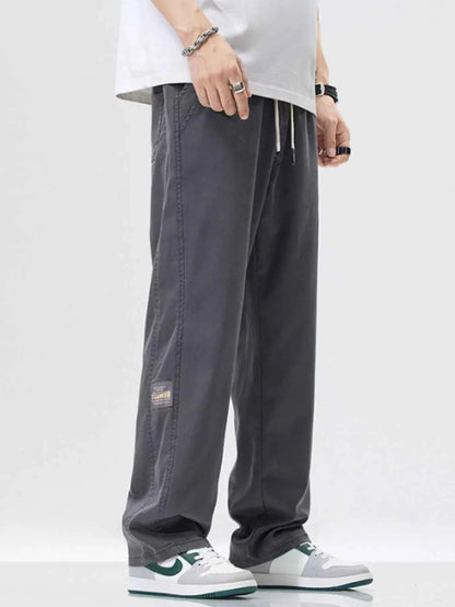 Men's Full Size Wide Leg Cargo Utility Pants Plus Size