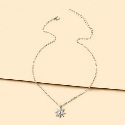 Sunburst Pendant Necklace