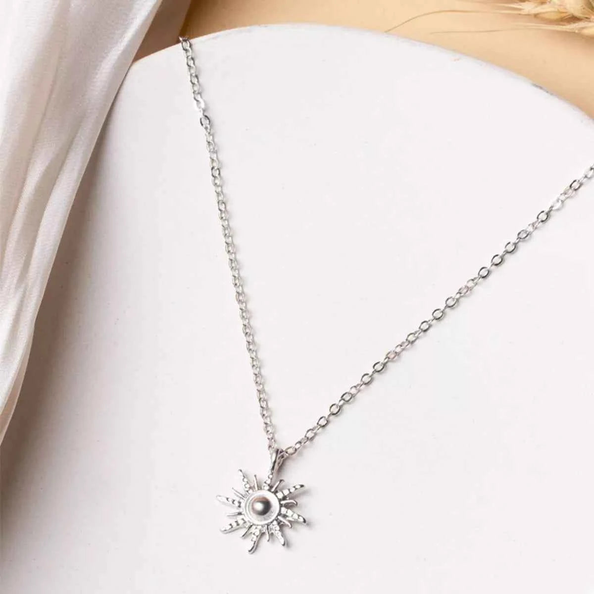 Sunburst Pendant Necklace