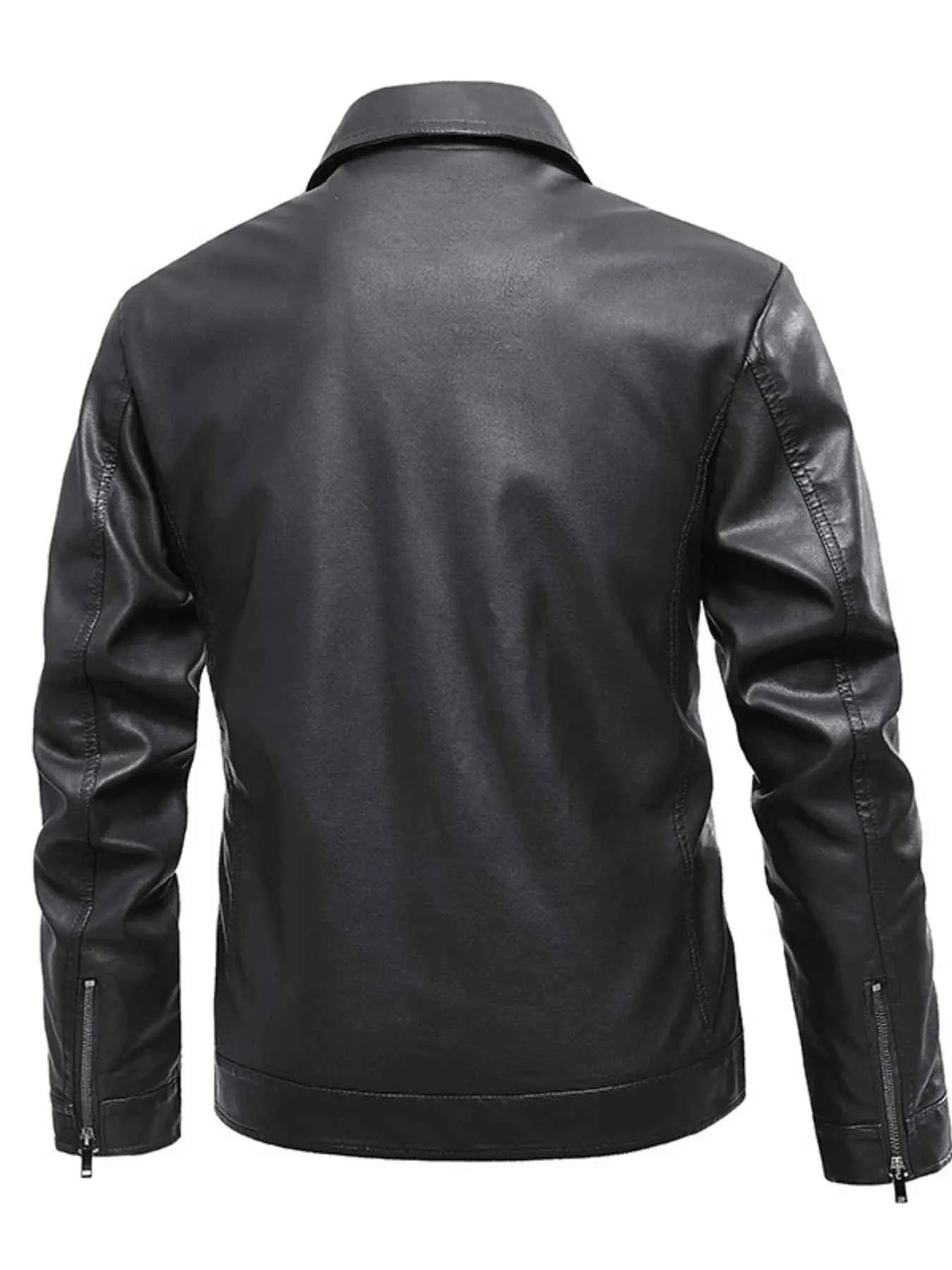 Men's Plus Size Zip Up Long Sleeve Jacket