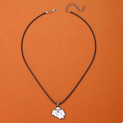 Halloween Ghost Pendant Necklace