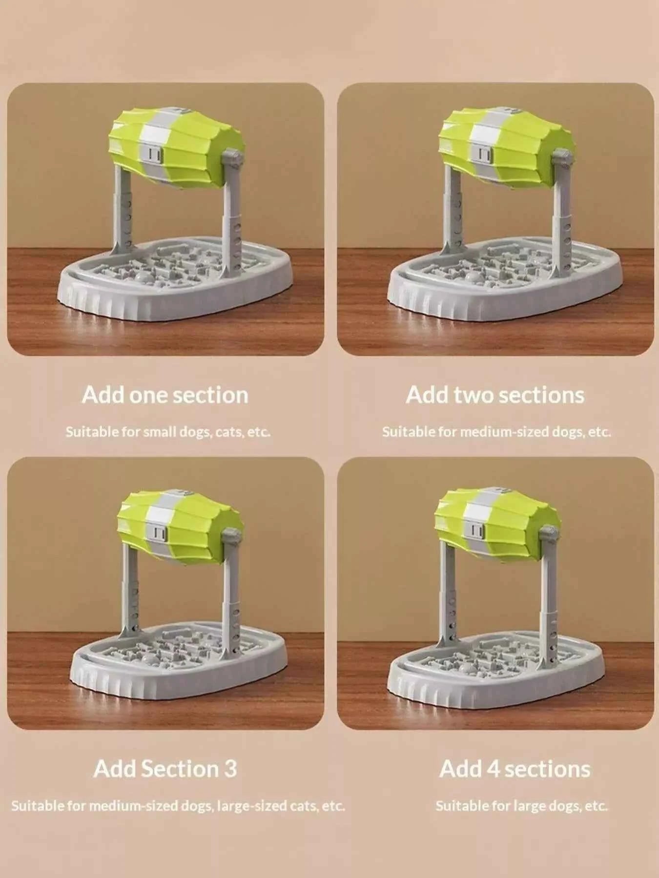 Adjustable Height Pet Feeding Station