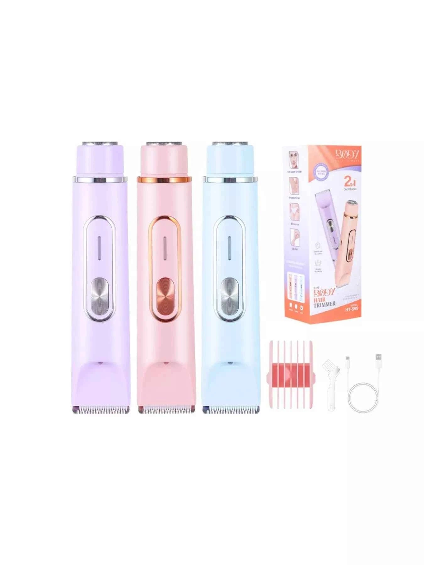 Painless Double-Head 2-in-1 Hair Removal