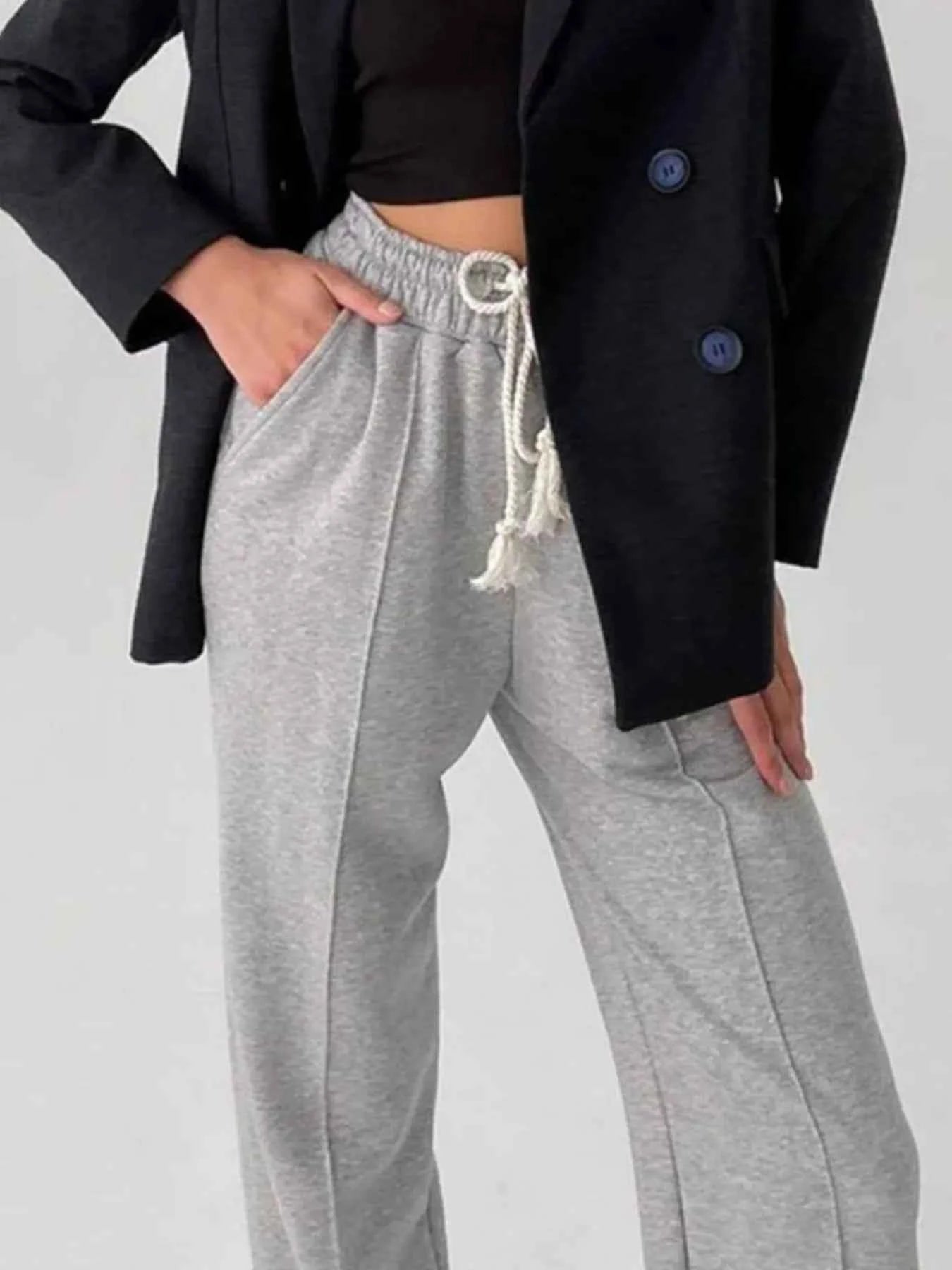 Casual Drawstring Jogger Pants