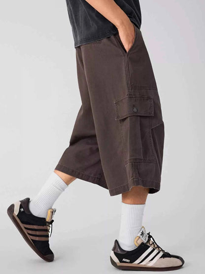 Men's Loose Fit Cargo Shorts