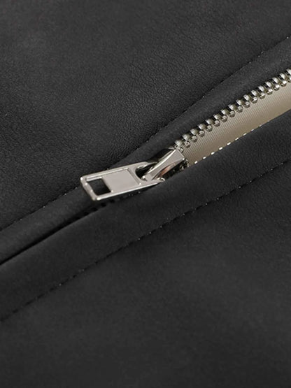 Men's Two-Tone Zip Up Jacket