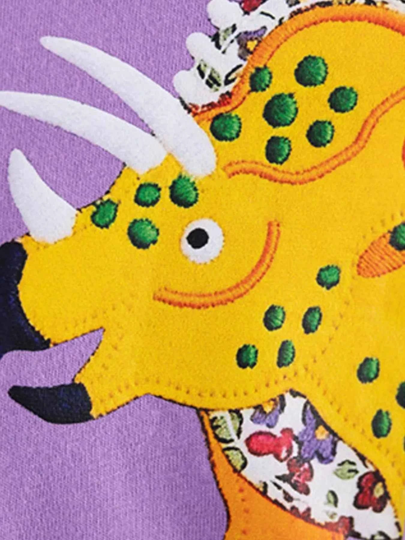 Children's Dinosaur Short Sleeve Dress