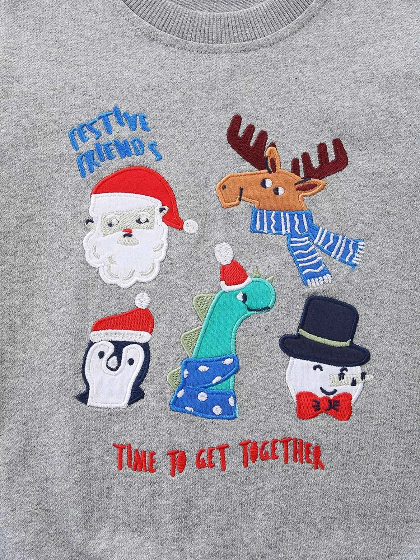 Children's Christmas Crew Neck Sweatshirt