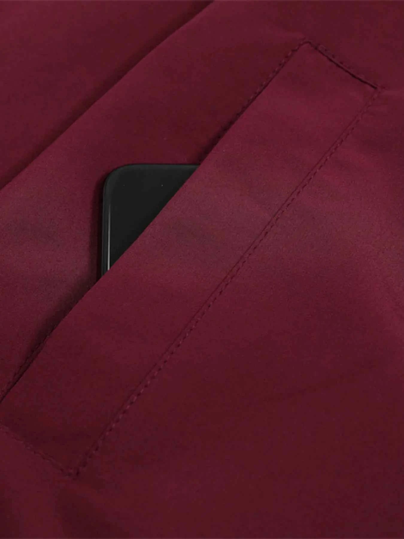 Men's Zip Front Jacket with Pockets