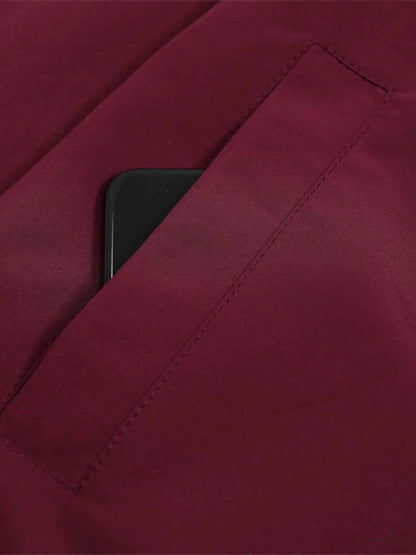 Men's Zip Front Jacket with Pockets