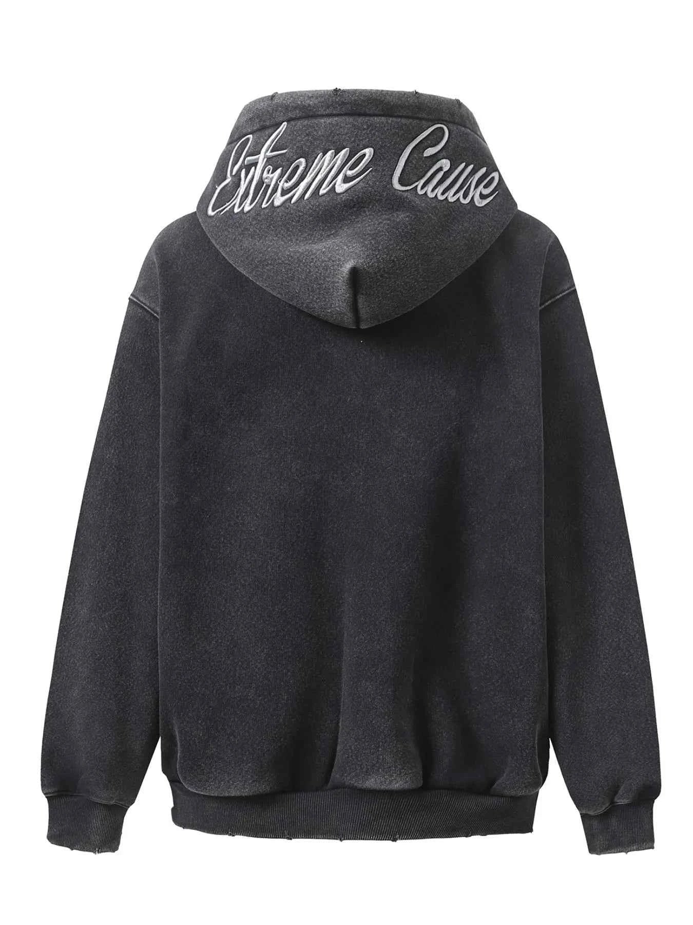 Men's Zip-Up Long Sleeve Hooded Jacket