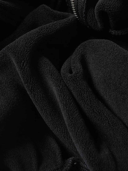 Men's Zip-Up Long Sleeve Hooded Jacket