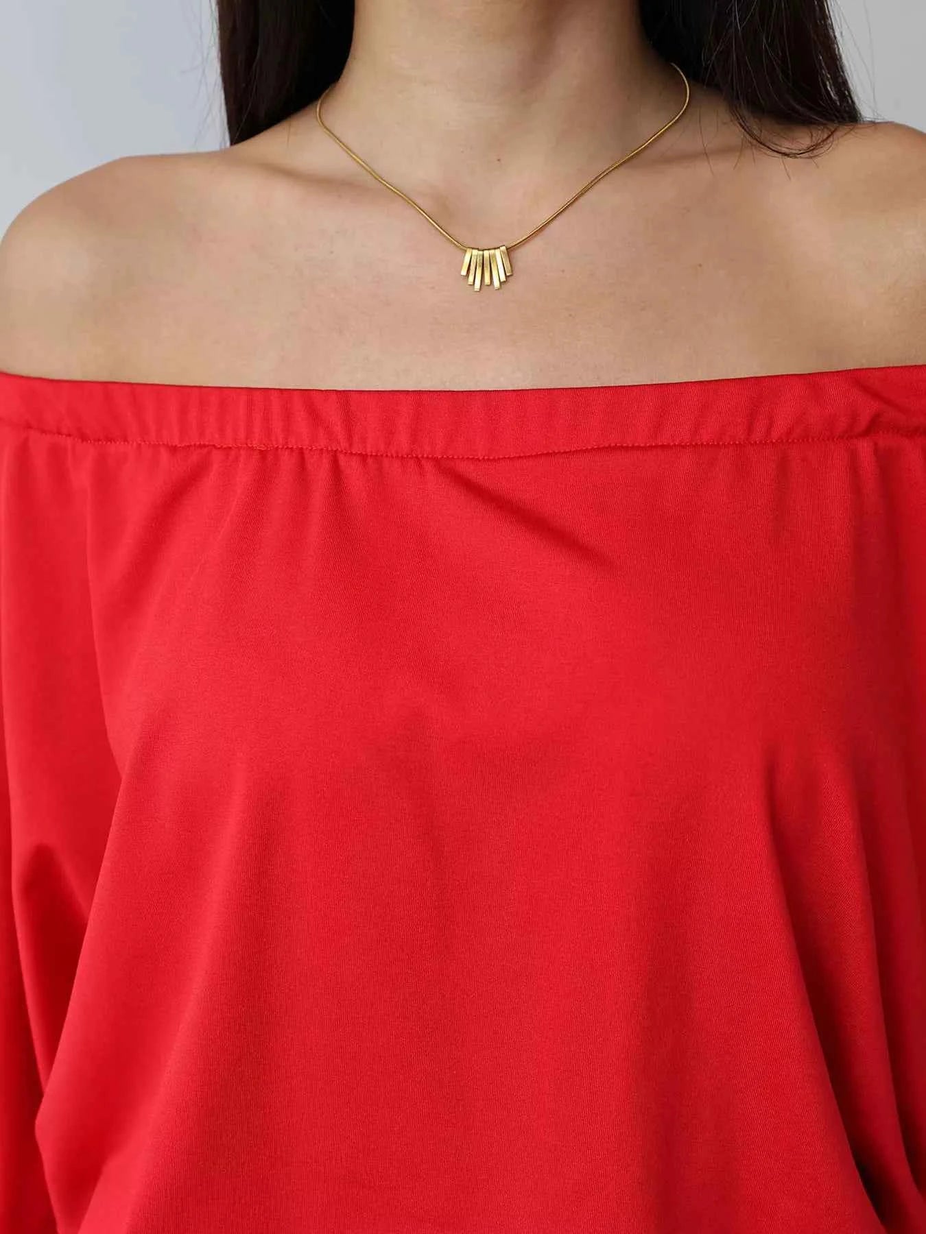 Off-Shoulder Ruched Bodycon Mini Dress