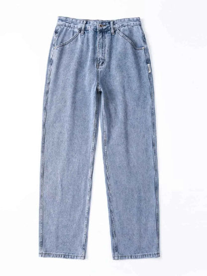 Men's Relaxed Fit Wide Leg Jeans