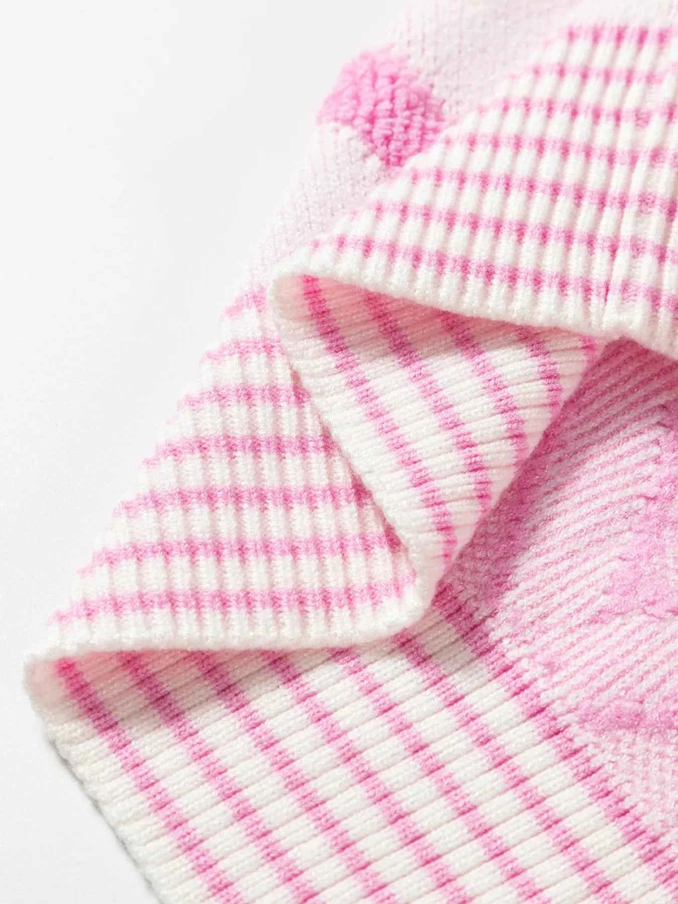 Rhombus Pattern Knit Open Front Pocketed Cardigans