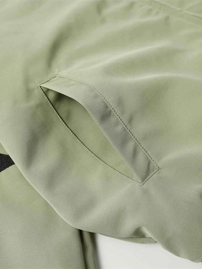 Men's Star Pattern Zip-Up Jacket