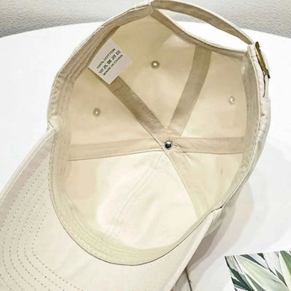 Bow Solid Color Baseball Cap