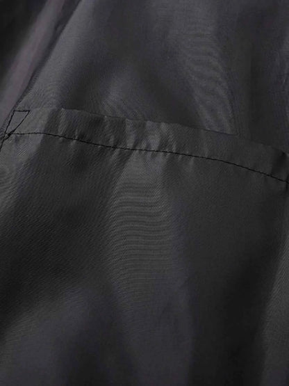 Men's Plus Size Zip Up Long Sleeve Jacket