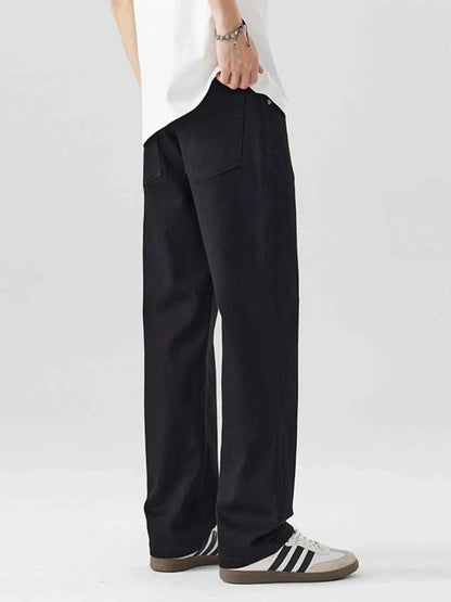 Men's Wide Leg Relaxed Fit Jeans