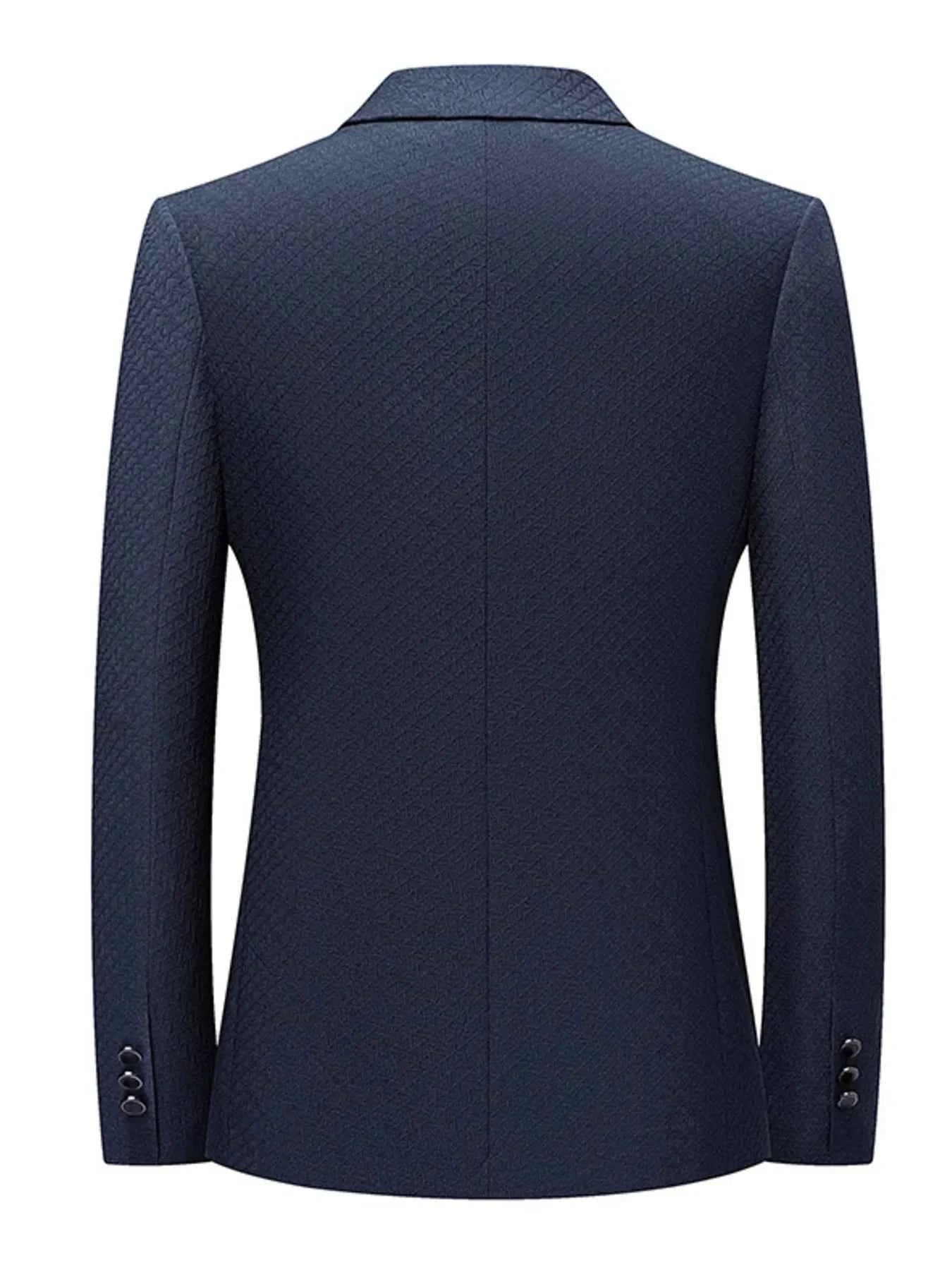 Men's Button Up Long Sleeve Blazer