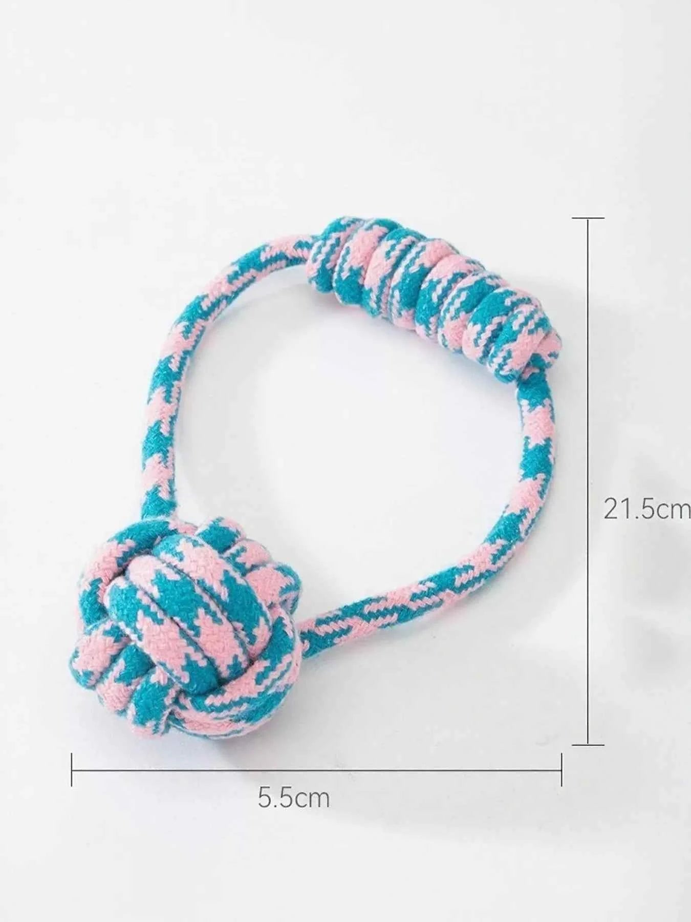 Interactive Rope Knot Pet Toys
