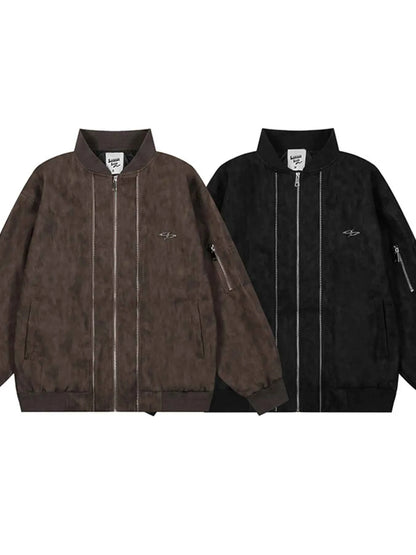 Men's Zip Up Long Sleeve Jacket