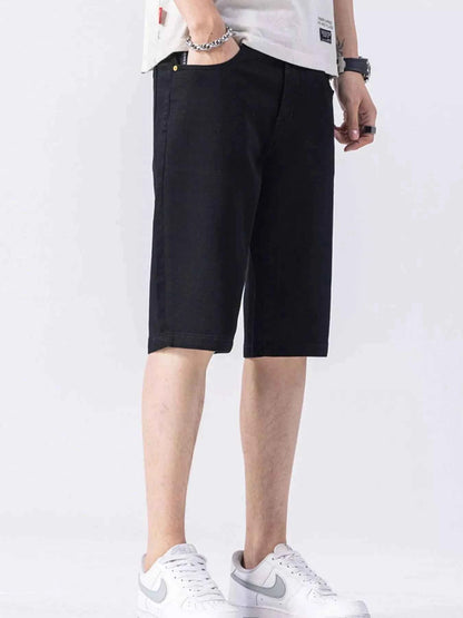 Men's Loose Fit Denim Shorts