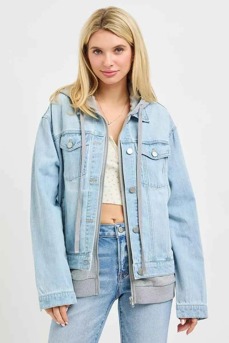 RISEN Oversized Hoodie Jacket