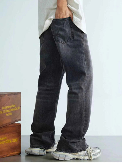 Men's Wide Leg Flare Jeans