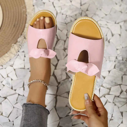 Casual Open Toe Cutout Detail Sandals