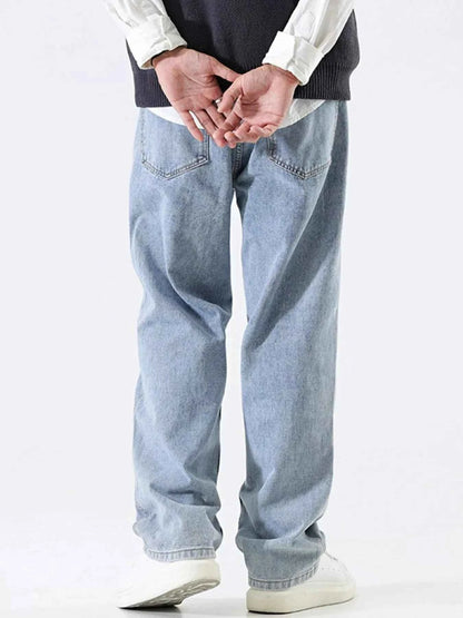 Men's Relaxed Fit Wide Leg Jeans