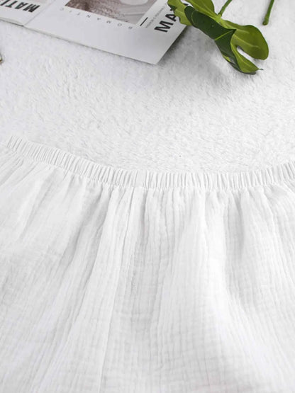 Tie Front Cami and Shorts Lounge Set