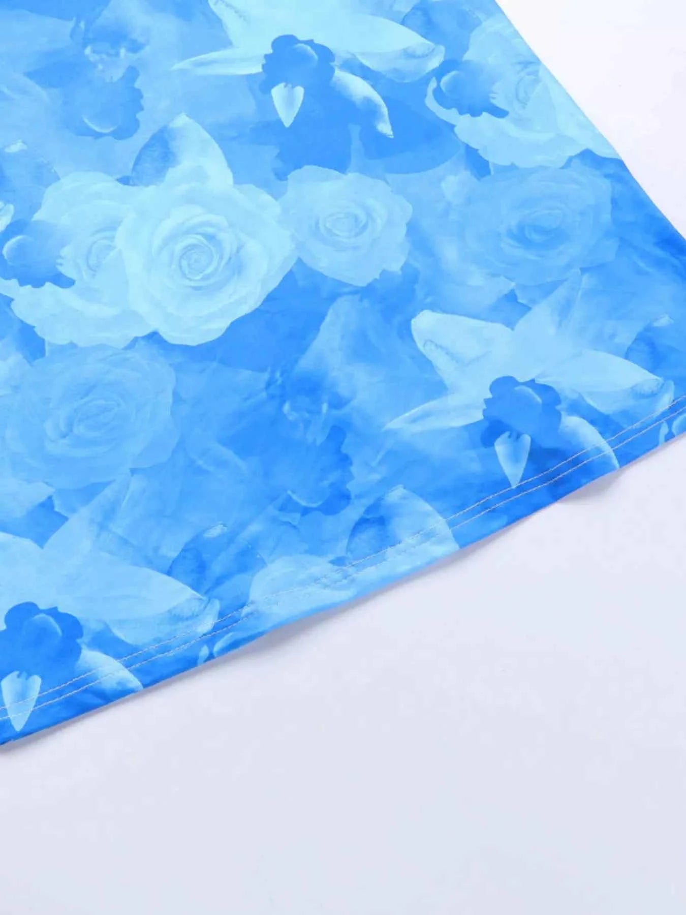 Floral Print Spaghetti Strap Maxi Cami Dress