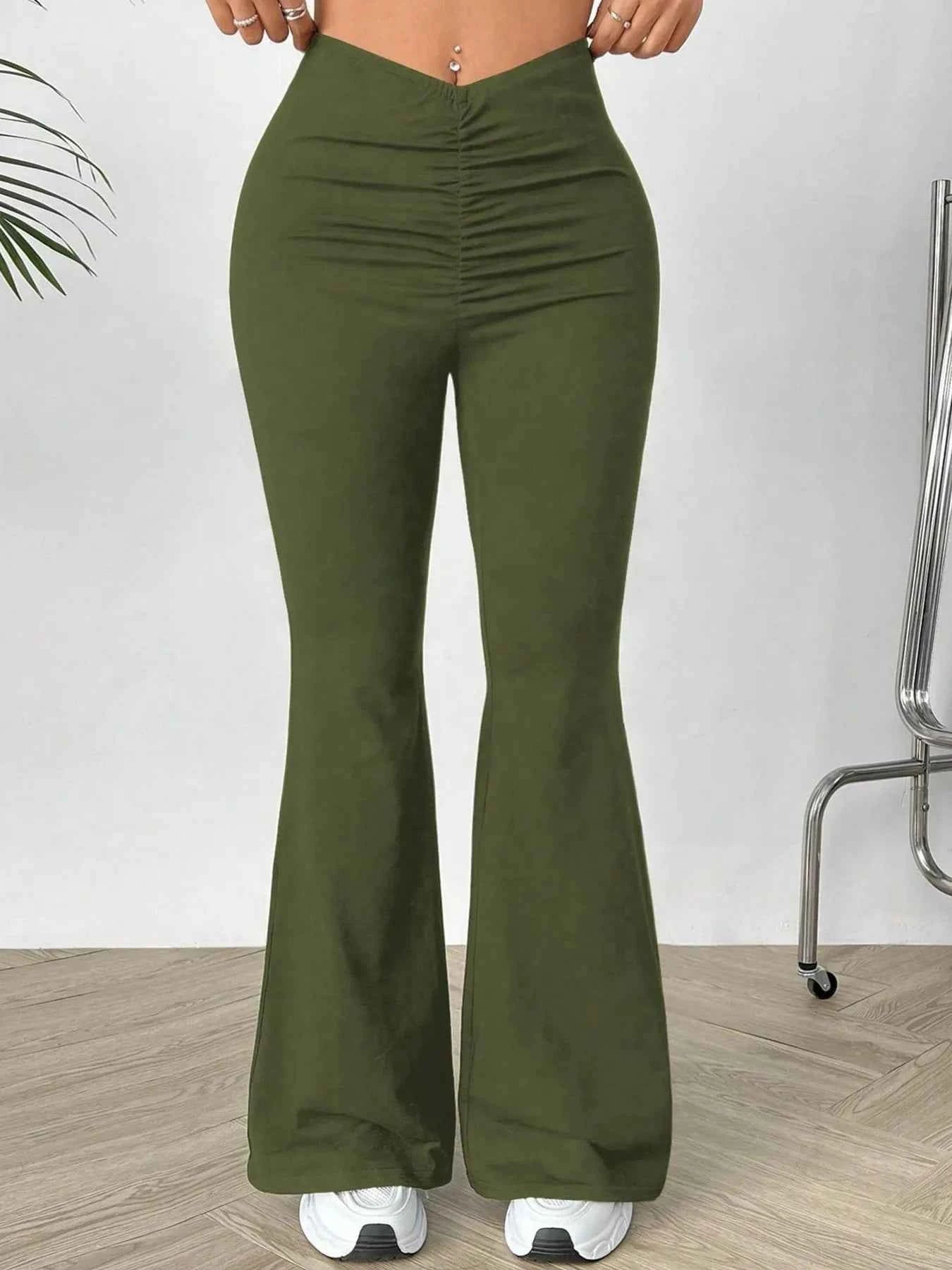 High Waisted Flare Pants
