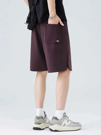 Men's Plus Size Drawstring Loose Fit Shorts