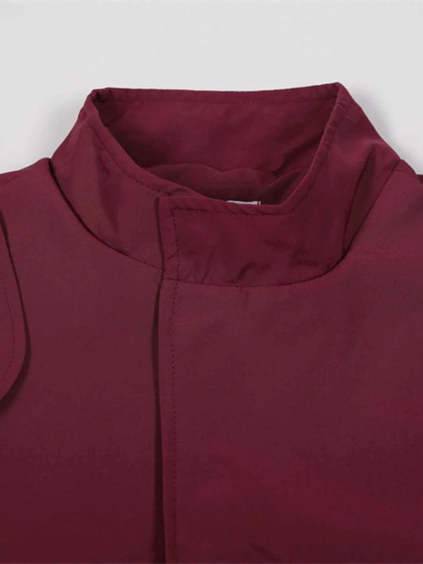 Men's Zip Front Jacket with Pockets