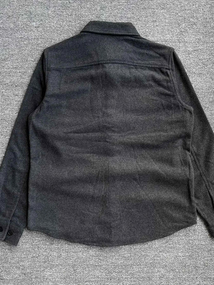 Men's Button Up Long Sleeve Shacket
