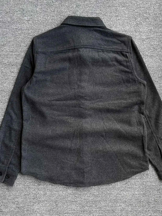 Men's Button Up Long Sleeve Shacket