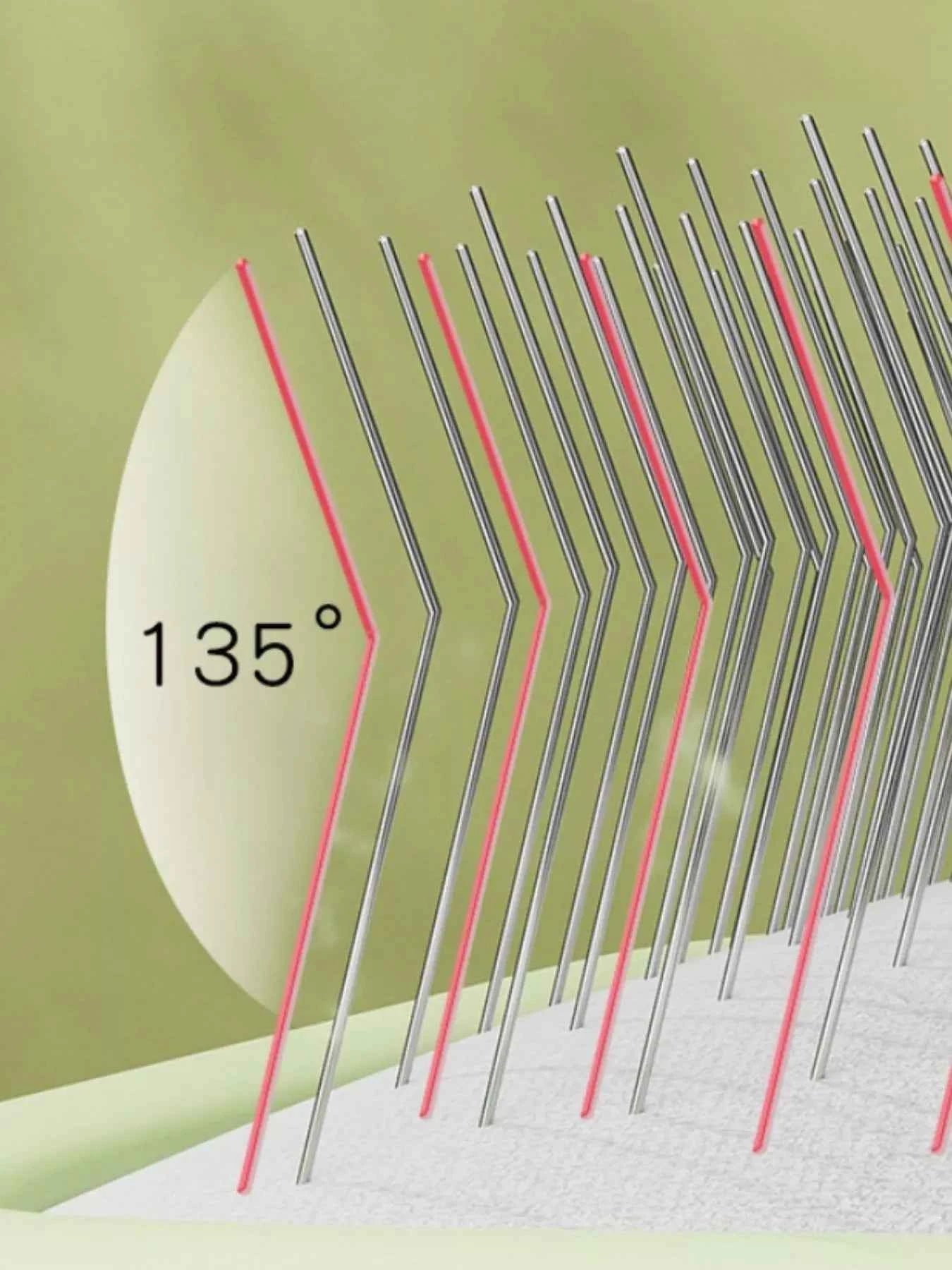 Gentle Pet Hair Remover Slicker Brush