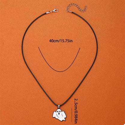Halloween Ghost Pendant Necklace