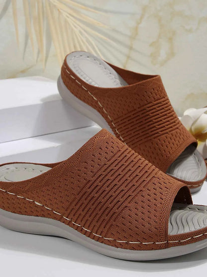 Mesh Open Toe Sandals