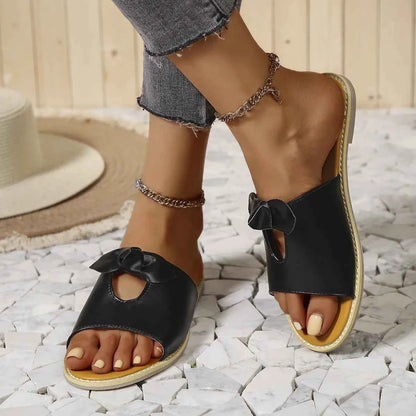 Casual Open Toe Cutout Detail Sandals