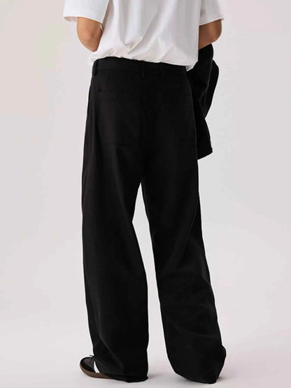 Men's Relaxed Fit Pants with Pockets